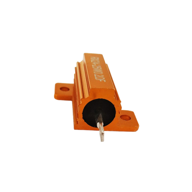 25W 铝壳线绕固定电阻器 黄金铝外壳电阻器