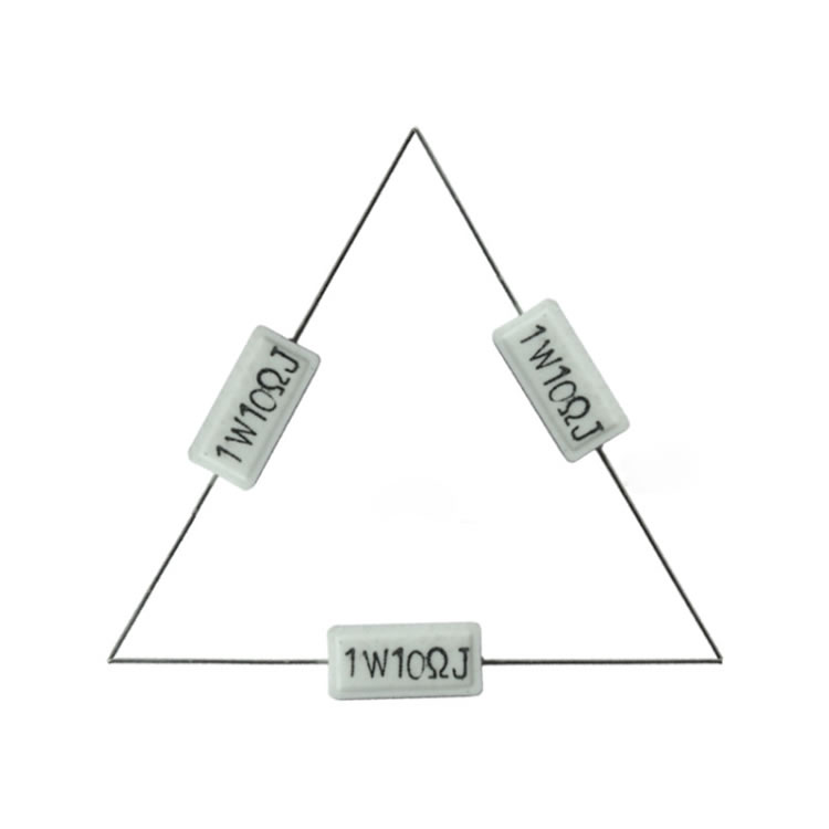 1W SQP卧式陶瓷水泥电阻器